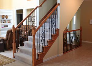 Stair Parts: Wood Handrails, Newels, Balusters