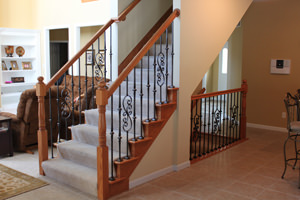 Buy Wood Banisters and Railings from St. Charles Hardwoods