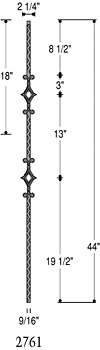 Balusters in St. Louis