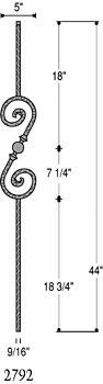 Wood & Iron Balusters