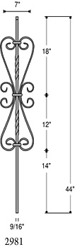 Wood & Iron Balusters