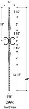 Balusters in St. Charles