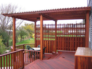 Brazilian Hardwood Decking in St. Louis